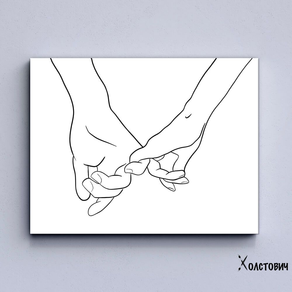 Картина Couple hands