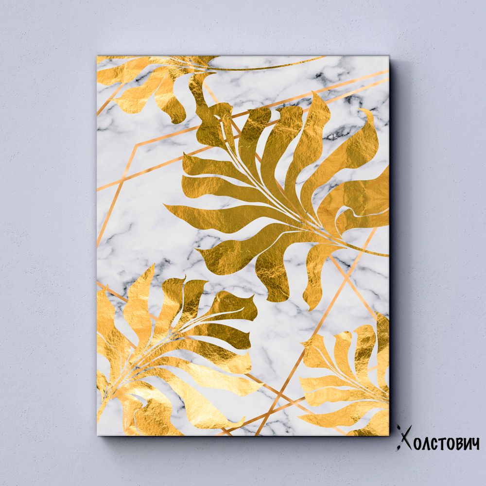 Модульна Картина Golden Leaf