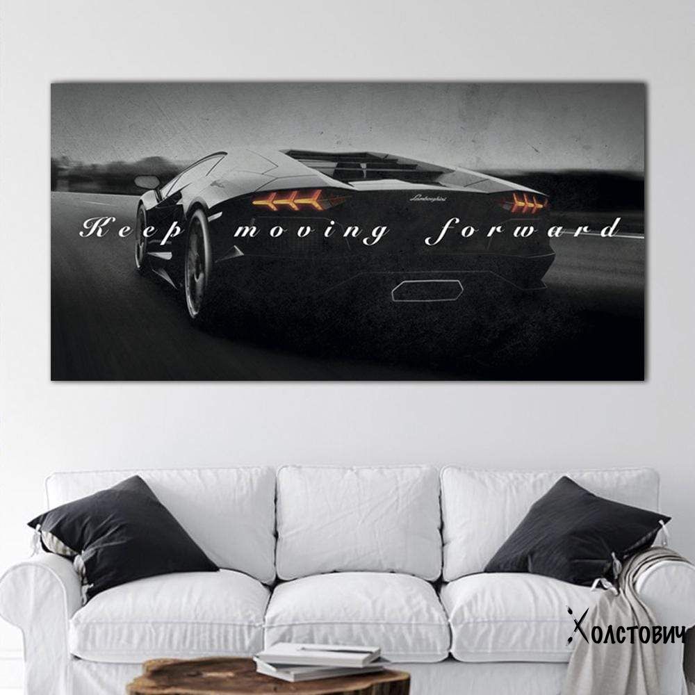 Картина Keep Moving Forward - Lamborghini