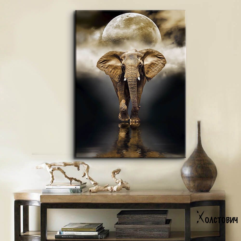 Картина Moon Elephant