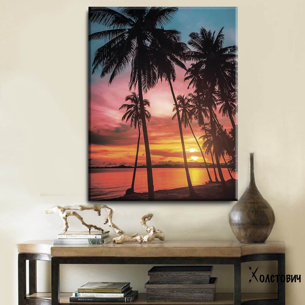 Картина Palm Sunset