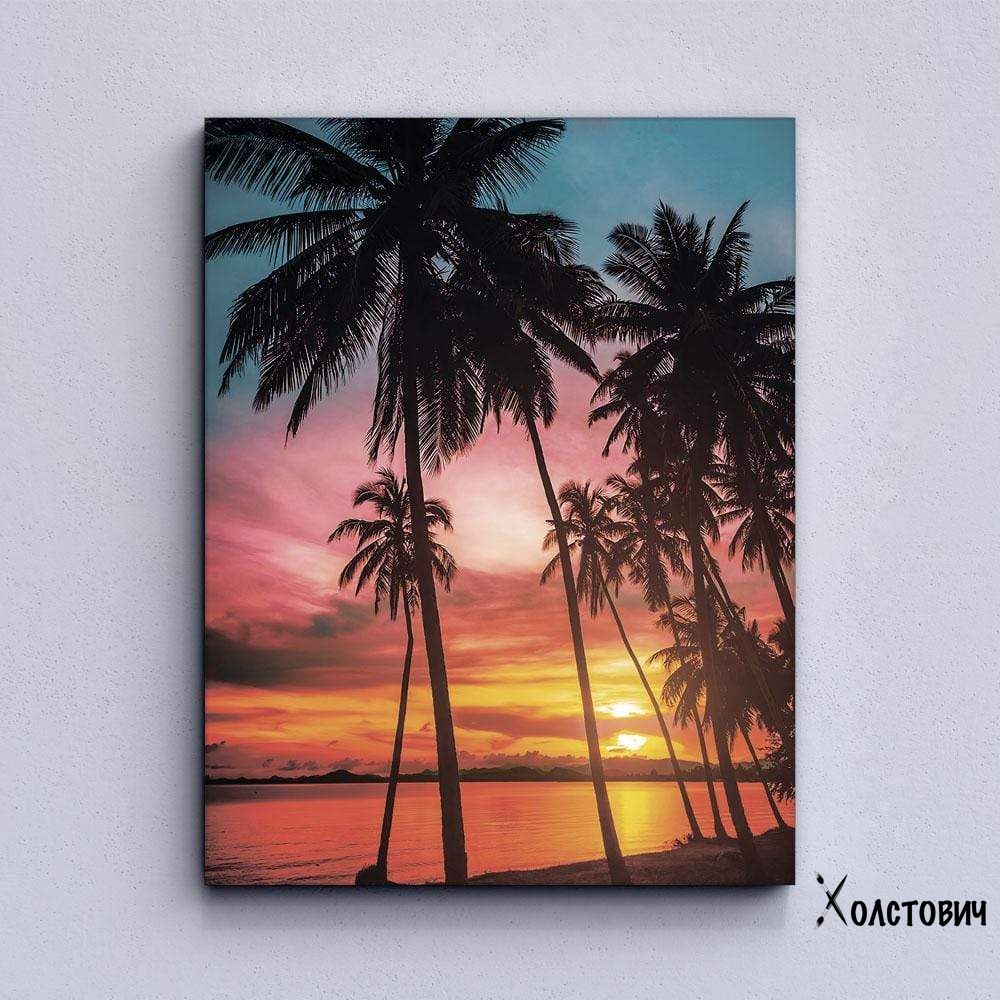 Картина Palm Sunset