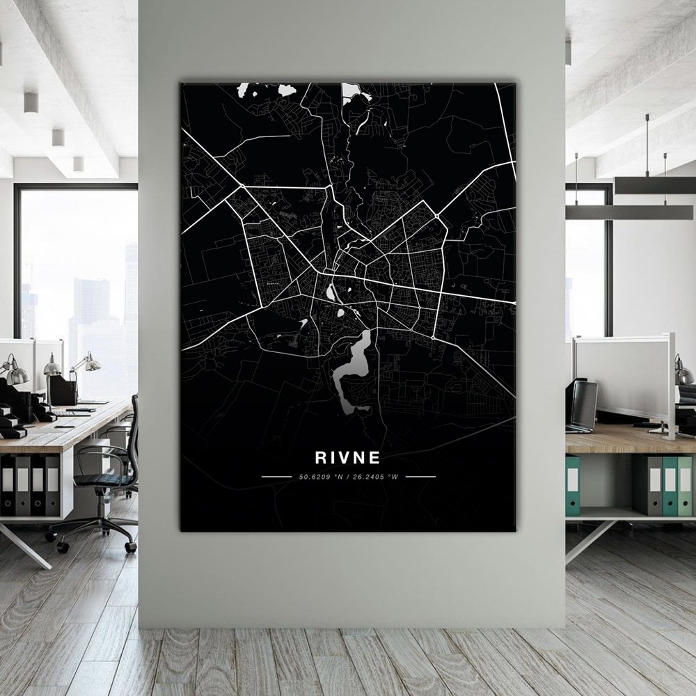 Картина Rivne map