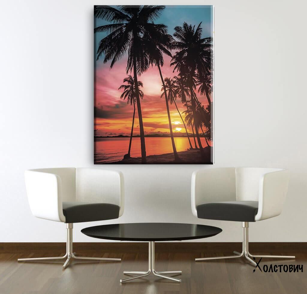 Картина Palm Sunset