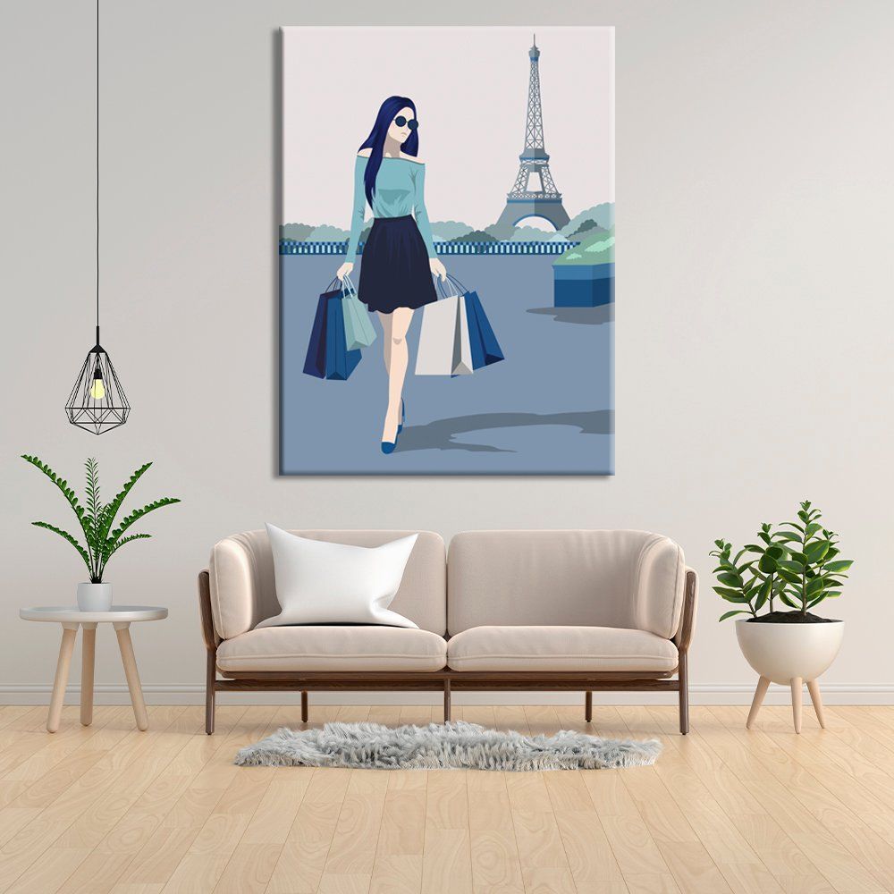 Картина Paris shopping