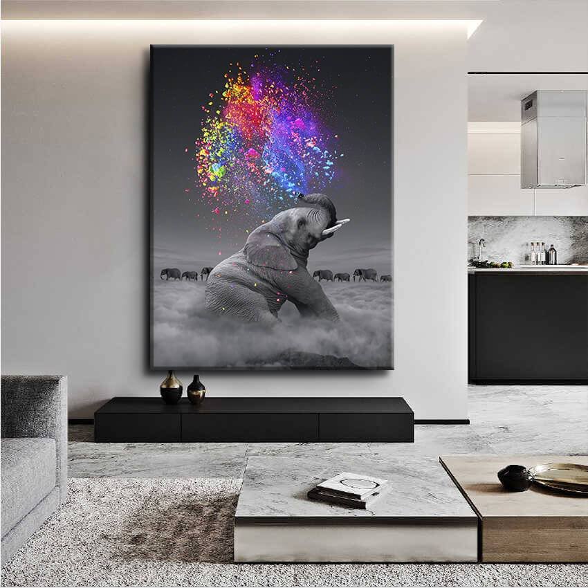 Картина Elephant Color